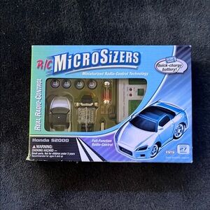 Vintage 2002 MicroSizers Honda S2000 RC Car